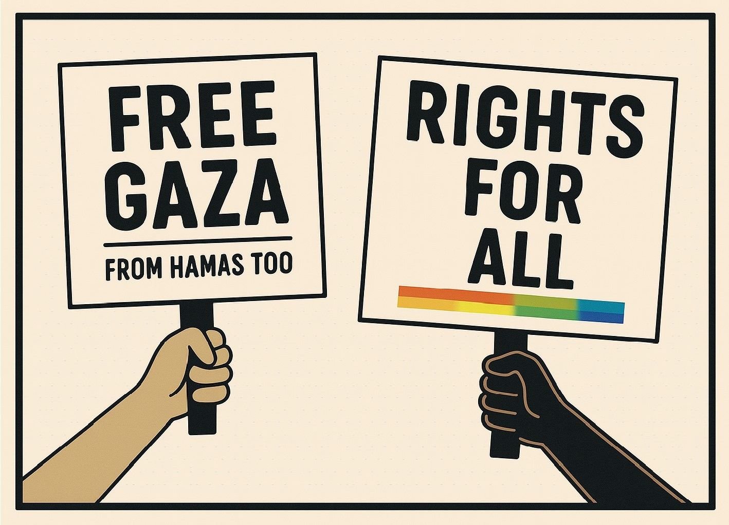 Slogans vs rights: stop confusing Gaza with Hamas