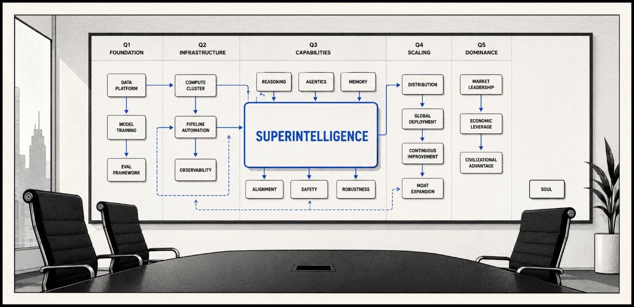 Superintelligence by Lunch, Still No Soul in the Roadmap
