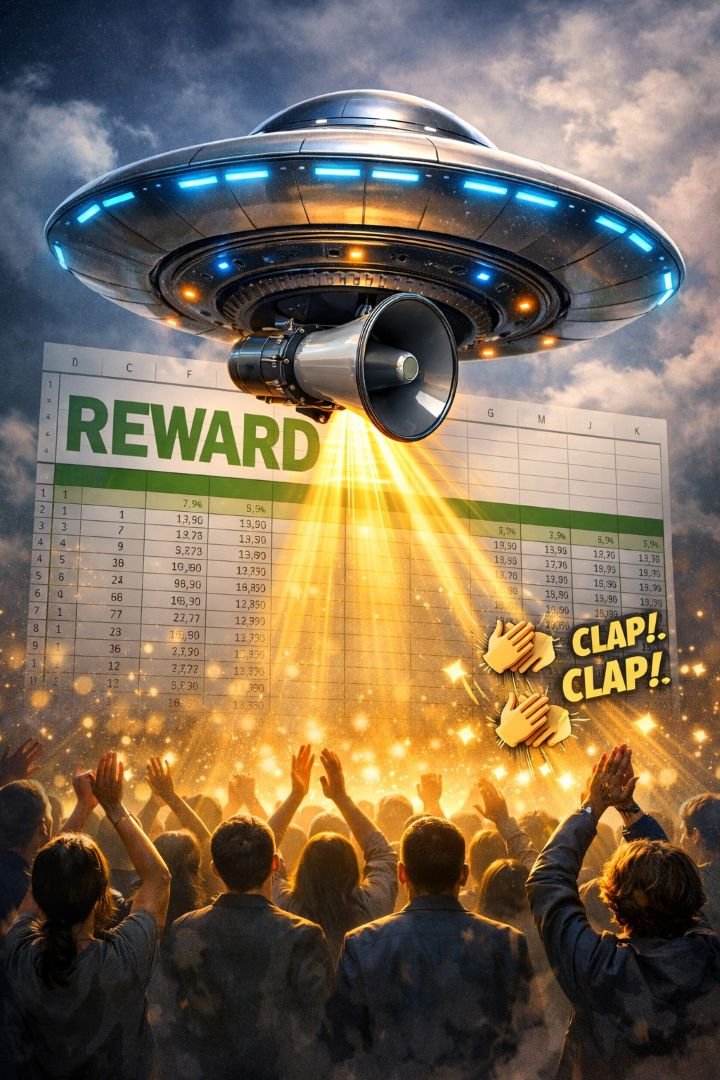 Gosh Algorithms: Alien Talk, Quantum, and the Reward Bill