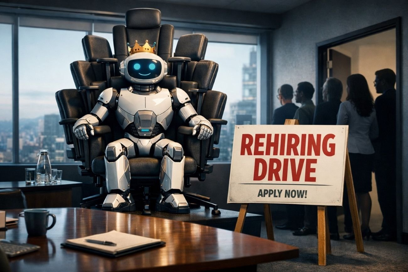 Smart-Dumb AI: Layoffs Now, Rehires Later