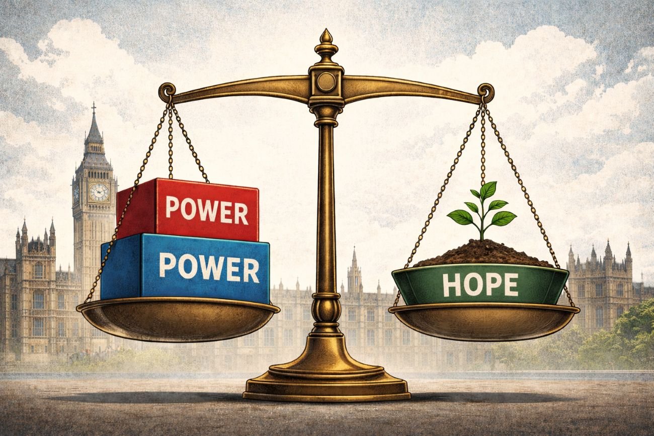 Britain Punishes Power, Rejects Extremism, and Flirts with Hope