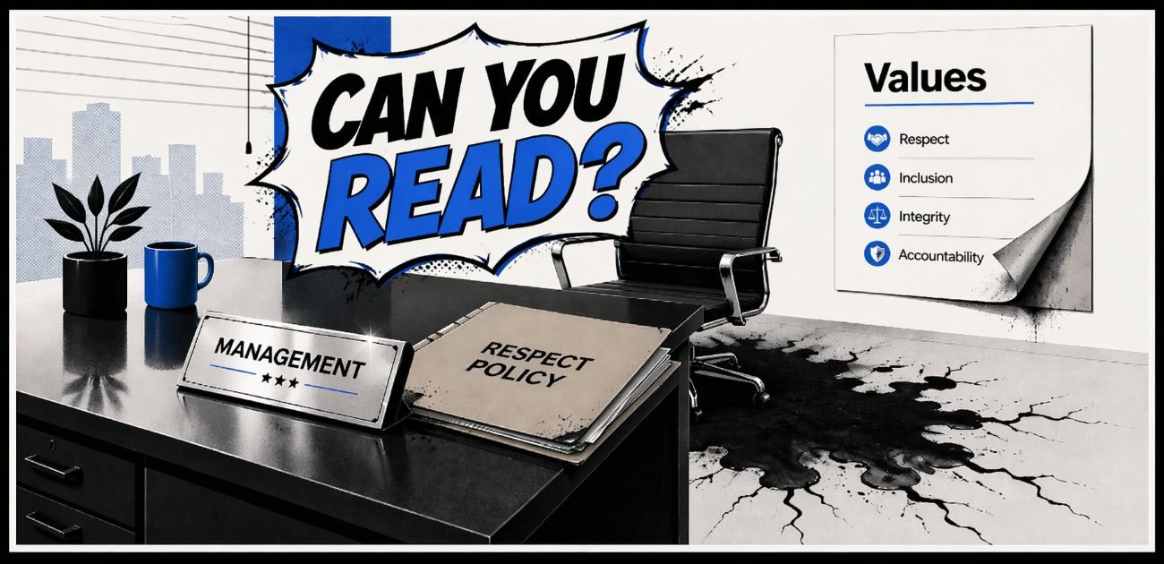 Can You Read? Workplace Racism In The Manager’s Sunday Suit