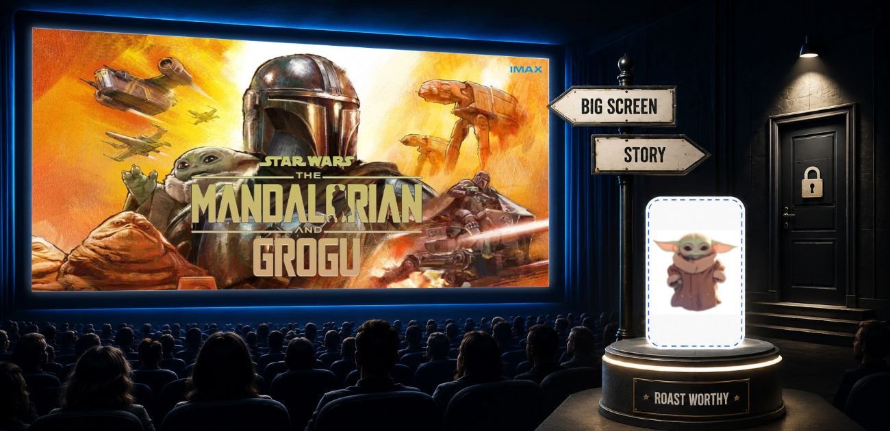 The Mandalorian And Grogu Gives IMAX Scale, Puppet Cracks