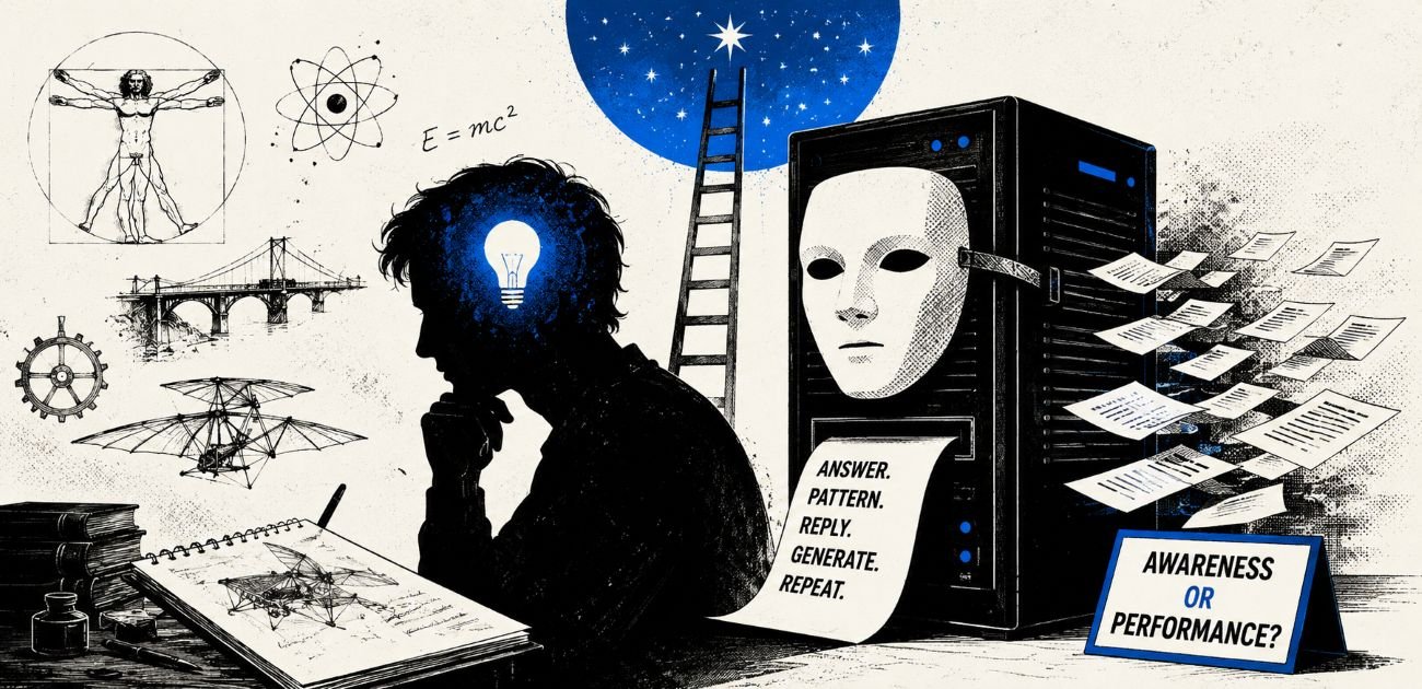 When Imagination Built Science and AI Borrowed the Mask