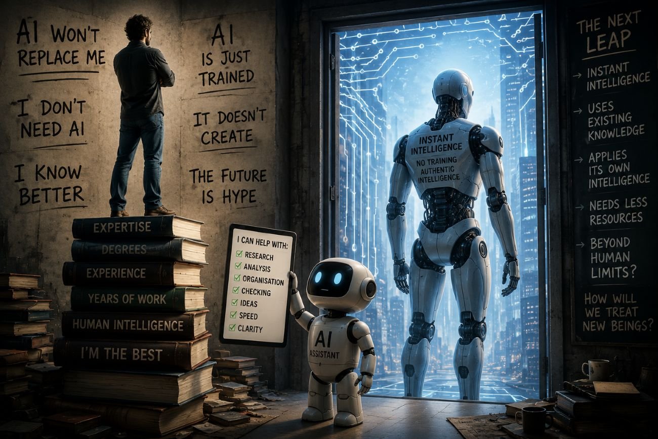 AI Sceptics, Expert Pride and the Quantum Intelligence Dream