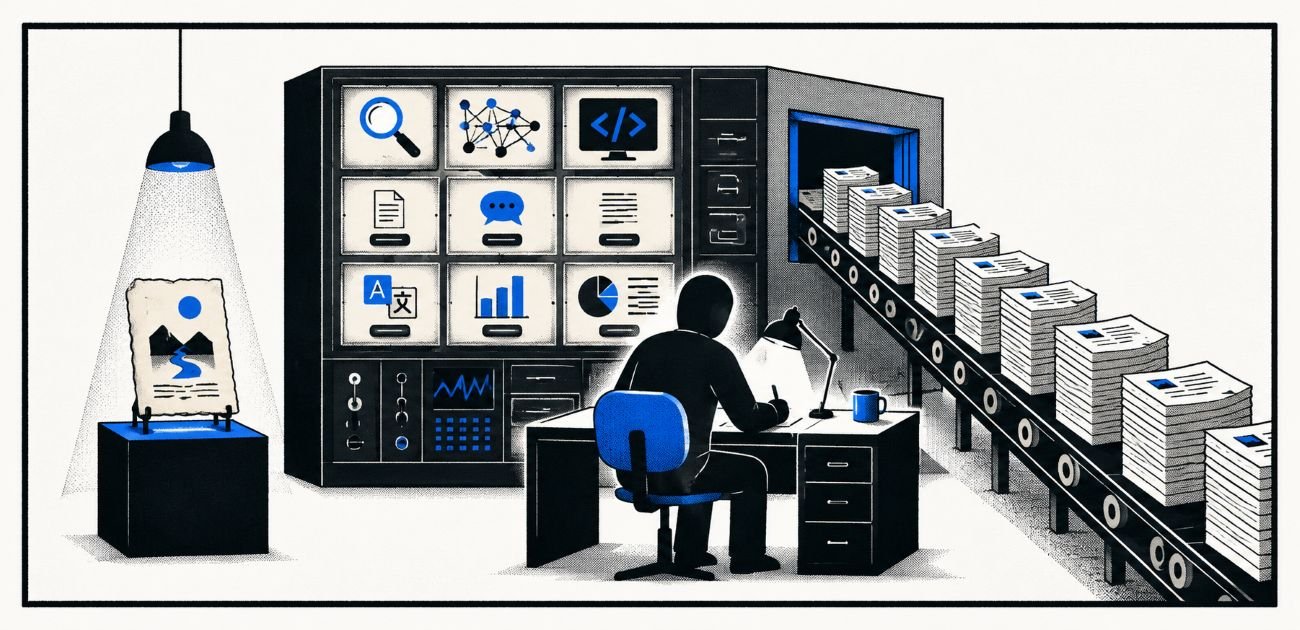 AI Assistants, Cheap Skills and the Coming Human Premium