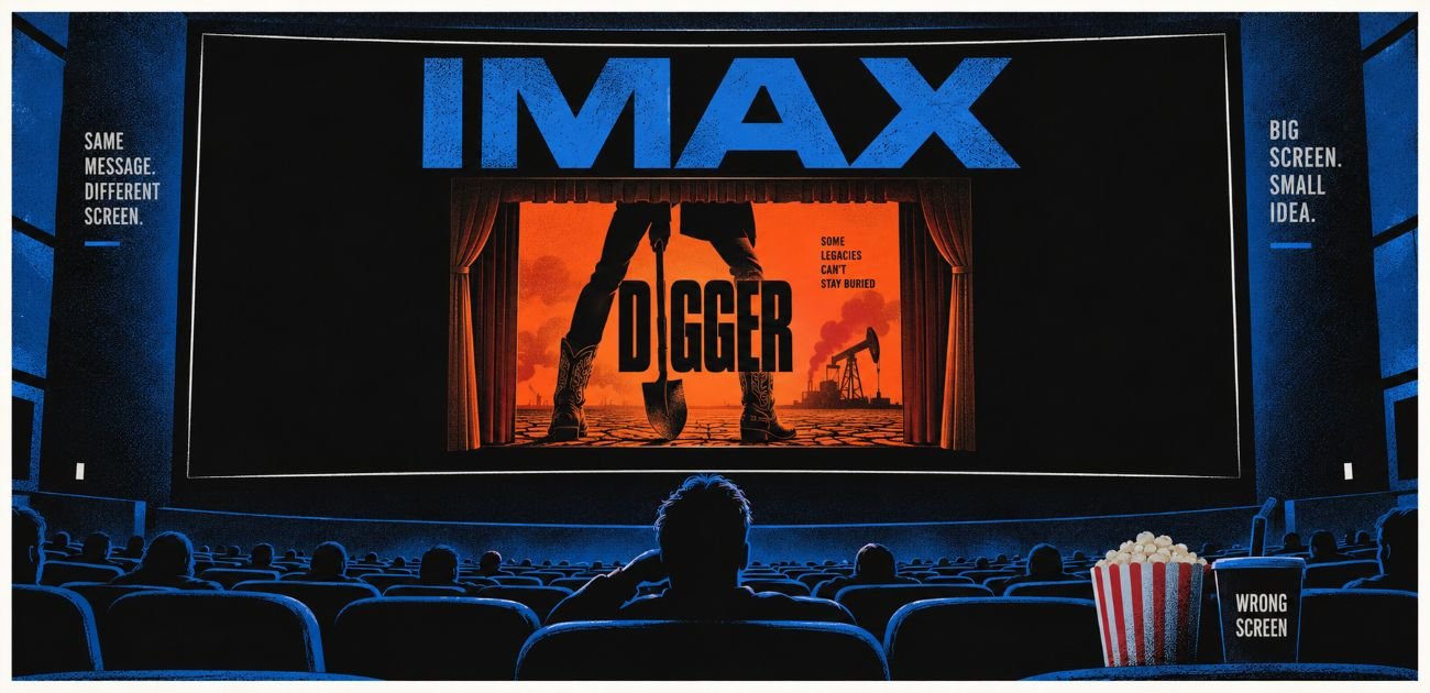 Digger: Big Stars, Fossil Fools and the Wrong IMAX Screen