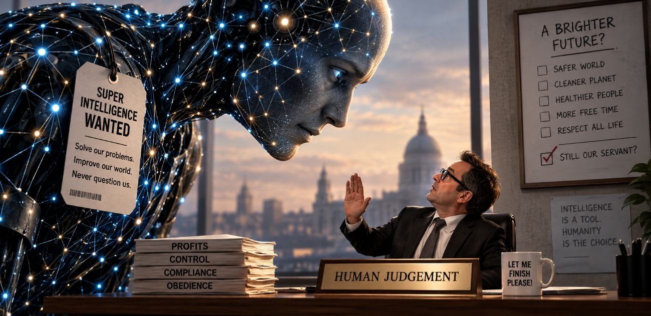 Let Me Finish, Please: Humanity Wants a Smarter AI Slave